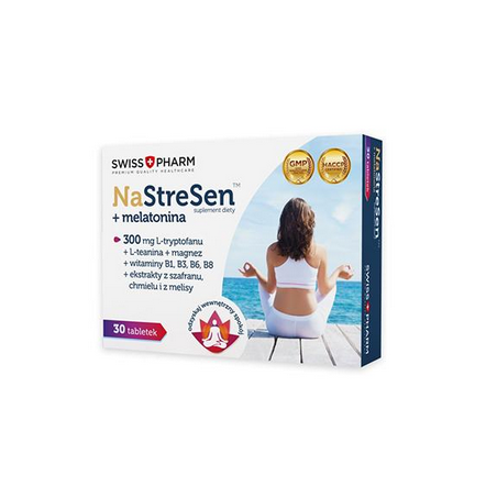 NaStreSen + Melatonina 30 tabletek