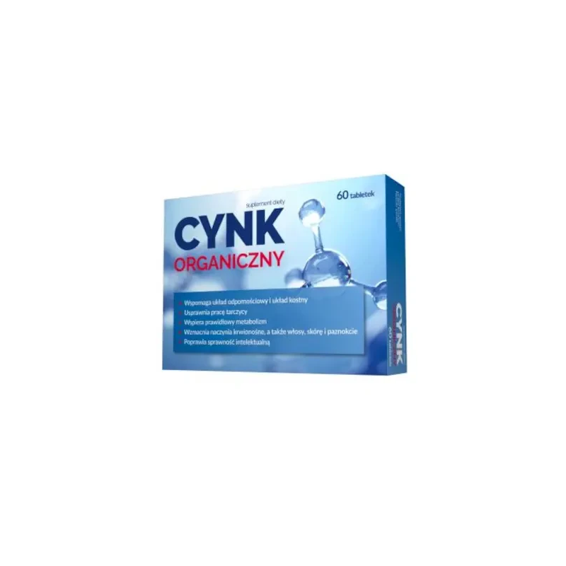 Cynk Organiczny 60 tabletek