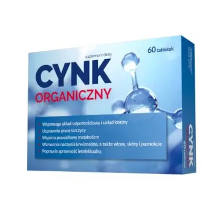 Cynk Organiczny 60 tabletek