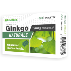 Ginkgo Naturale 60 tabletek