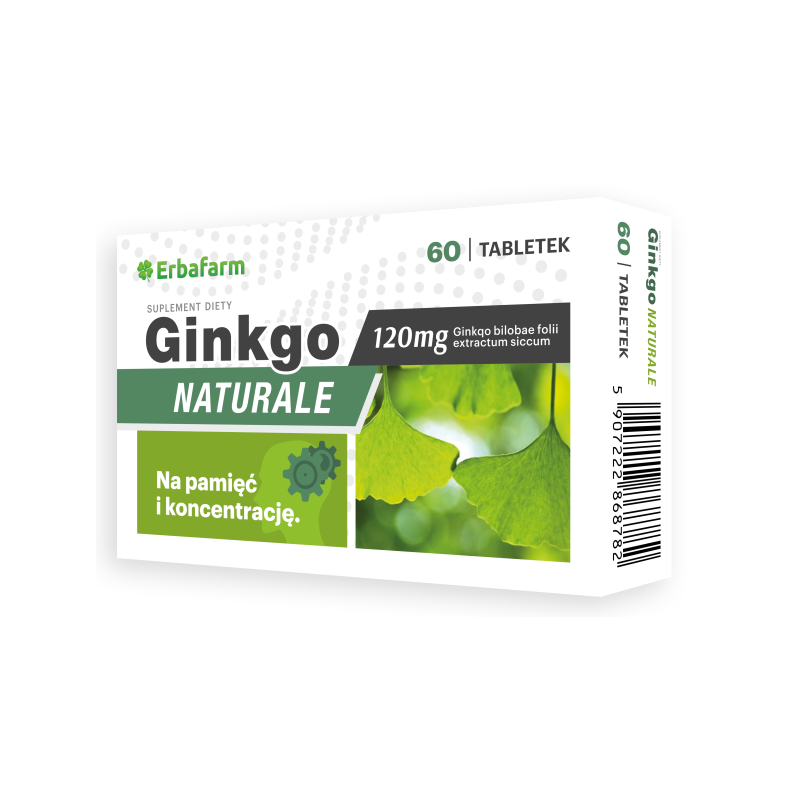 Ginkgo Naturale 60 tabletek