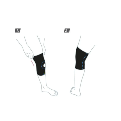 ACTIMOVE Orteza stawu kolanowego z odsłoniętą rzepką Sports Edition Knee Support Open Patella rozmiar S