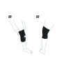 ACTIMOVE Orteza stawu kolanowego z odsłoniętą rzepką Sports Edition Knee Support Open Patella rozmiar S
