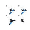 ACTIMOVE Stabilizator stawu skokowego Sports Edition Ankle Stabilizer Criss-Cross Straps rozmiar uniwersalny