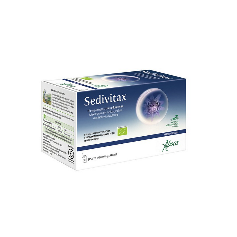 Sedivitax Bio Herbatka 20 saszetek