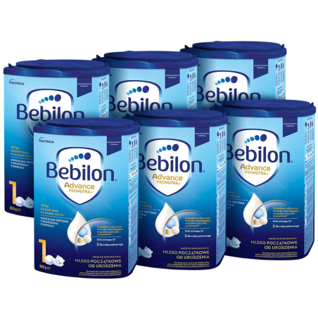 Bebilon 1 Pronutra-Advance Mleko początkowe od urodzenia ZESTAW 6x800g