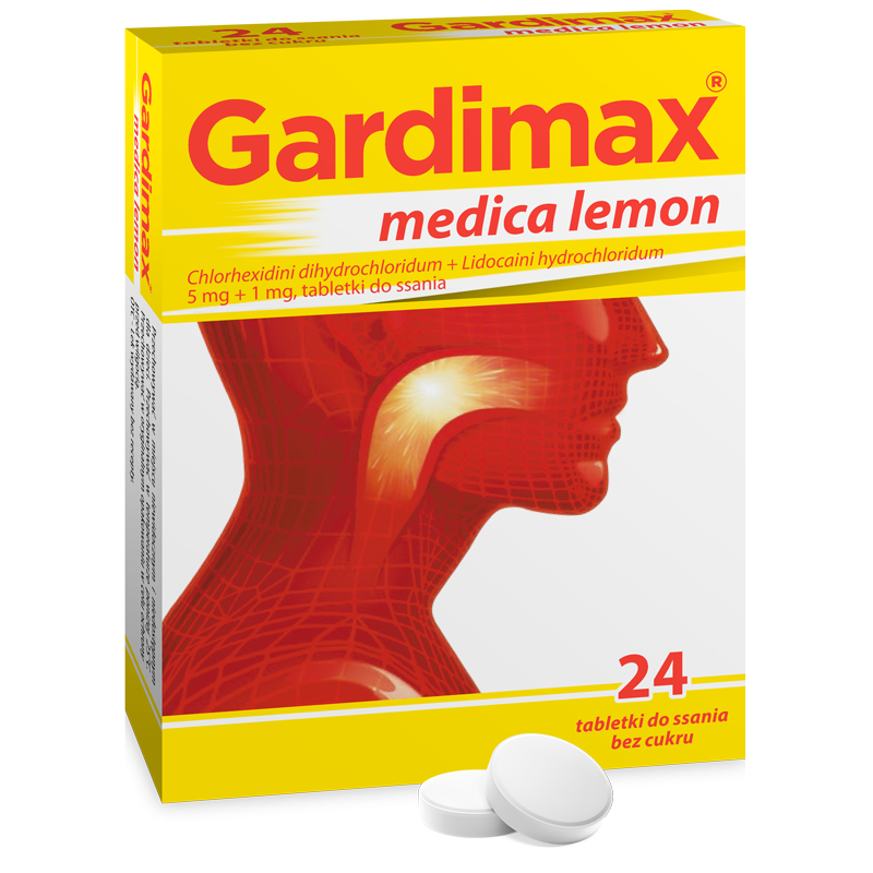 GARDIMAX MEDICA Lemon 24 tabletek