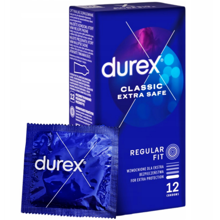 DUREX Extra Safe prezerwatywy 12 sztuk