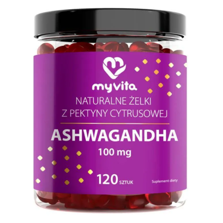 MyVita Ashwagandha żelki 120 sztuk