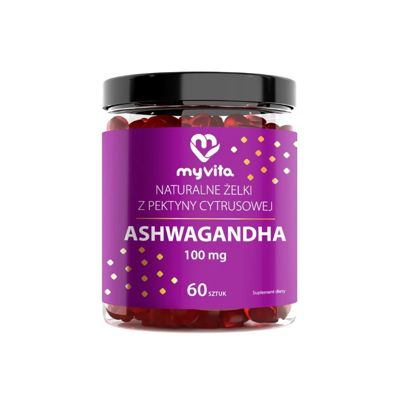 MyVita Ashwagandha żelki 60 sztuk