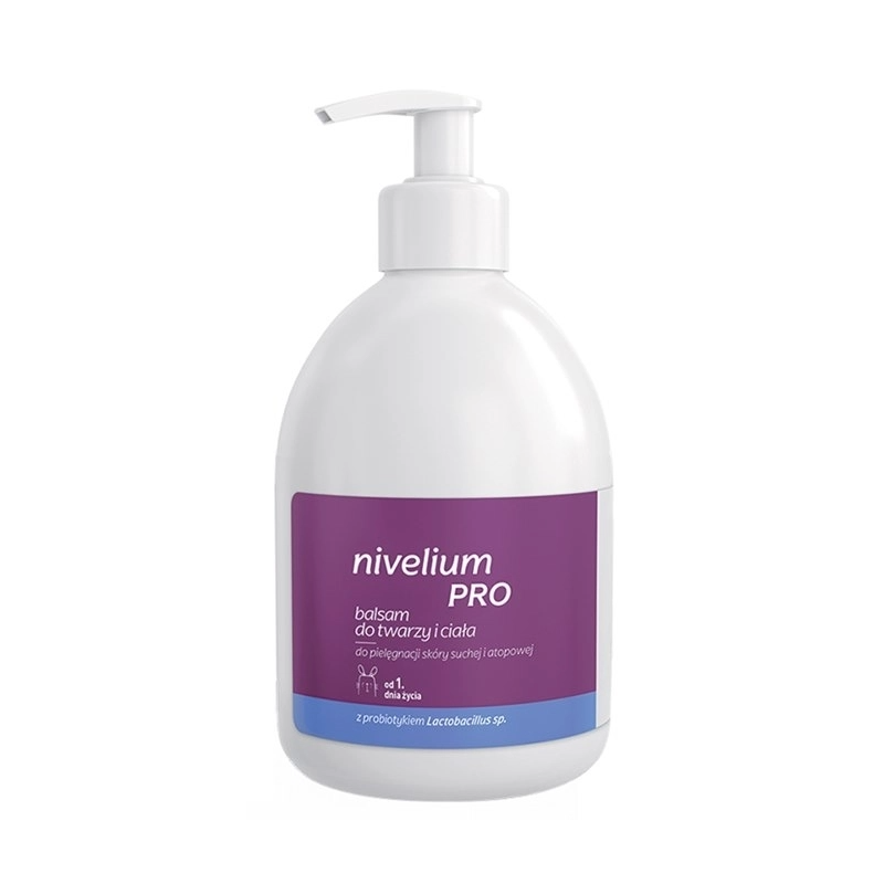 Nivelium Pro Balsam do twarzy i ciała do pielęgnacji skóry suchej i atopowej 400ml