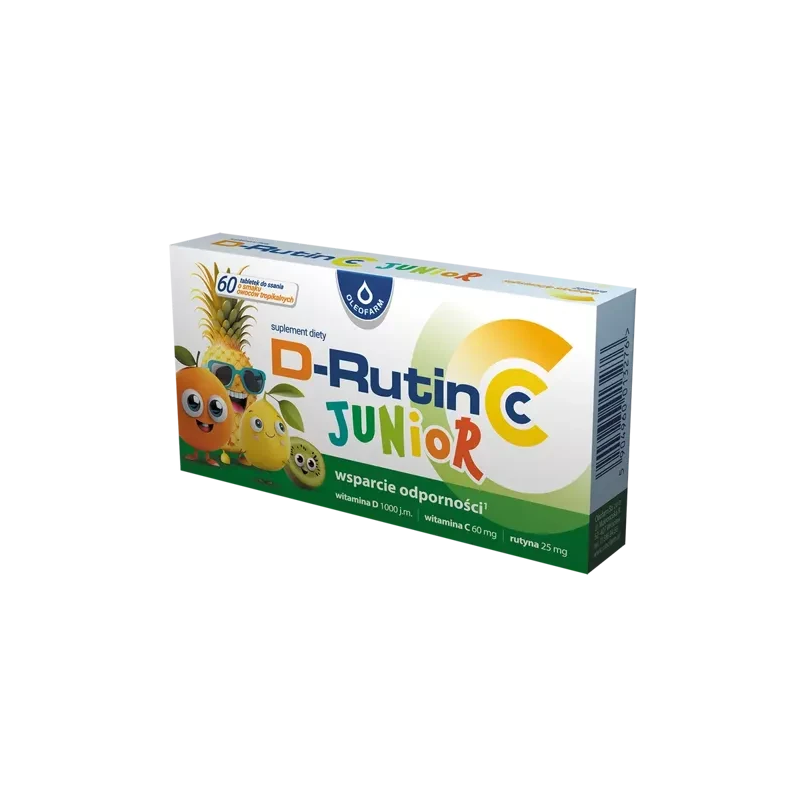 D-Rutin CC Junior 60 tabletek do ssania