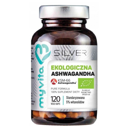 MyVita Ashwagandha Bio 120 kapsułek