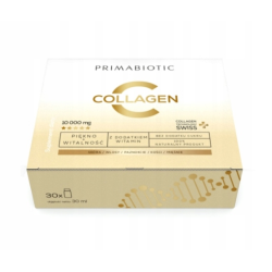 Primabiotic Collagen Gold 30 sztuk x 30ml + Primabiotic Collagen 15 sztuk x 30ml + Primabiotic Dla pełni kobiecości 60 kapsułek