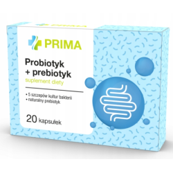 Prima Probiotyk + Prebiotyk 20 kapsułek