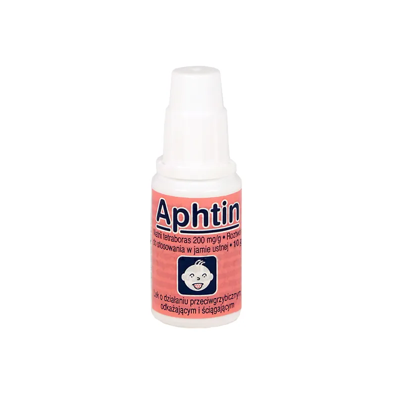 Aphtin 200 mg/g płyn do stosowania w jamie ustnej 10 g