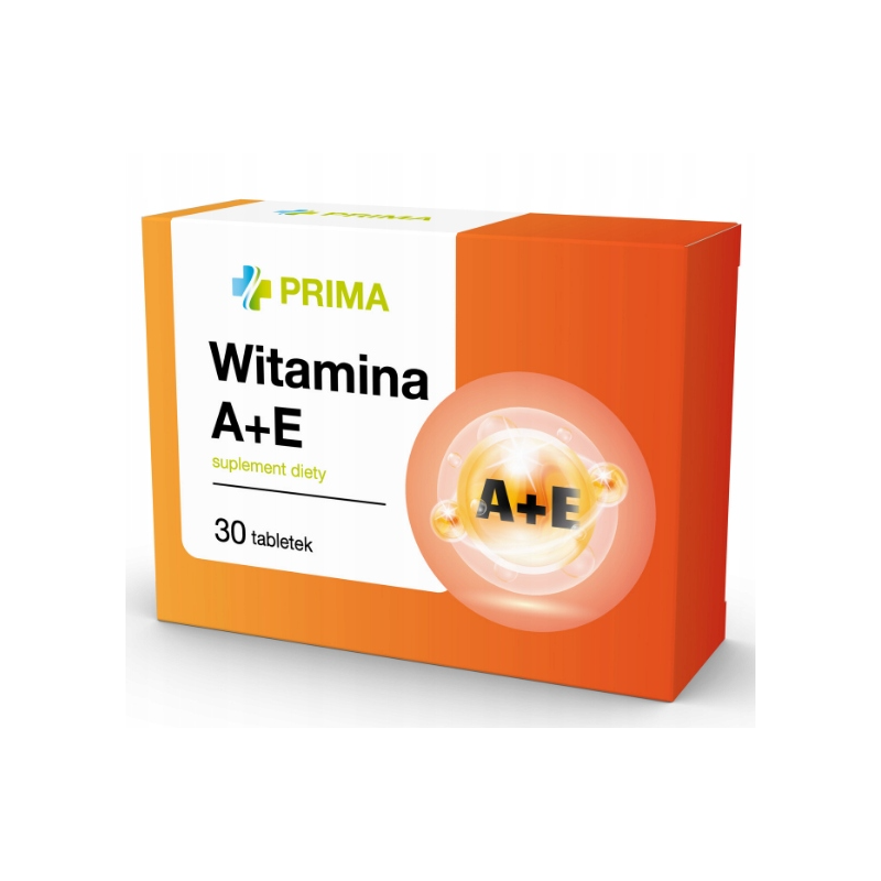 Prima Witamina A + E 30 tabletek