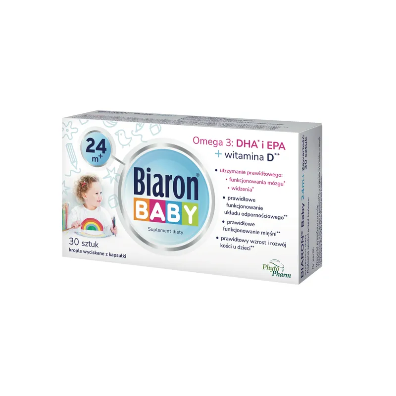 Biaron Baby 24m+ 30 kapsułek Phytopharm