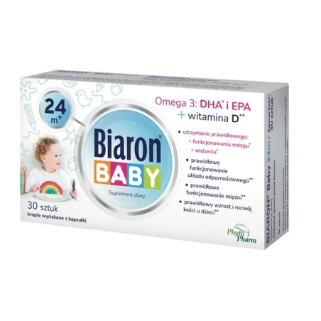 Biaron Baby 24m+ 30 kapsułek Phytopharm
