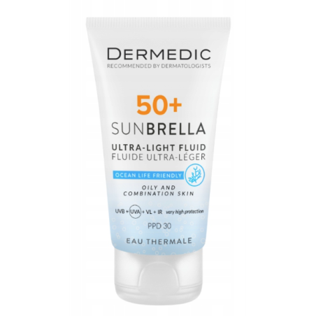 Dermedic Sunbrella Krem ochronny dla skóry tłustej i mieszanej SPF50+ 40ml