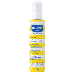 Mustela SUN Spray przeciwsłoneczny SPF50 200ml