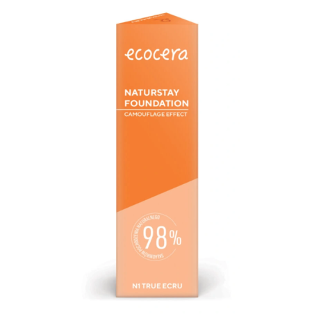 Ecocera Podkład Naturstay Foundation Comouflage Effect N5 True Vanilla 30ml
