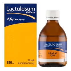 Lactulosum Orifarm 2,5g/5ml...