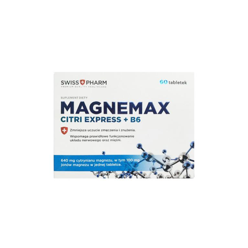 MagneMax Citri Express + B6 60 tabletek
