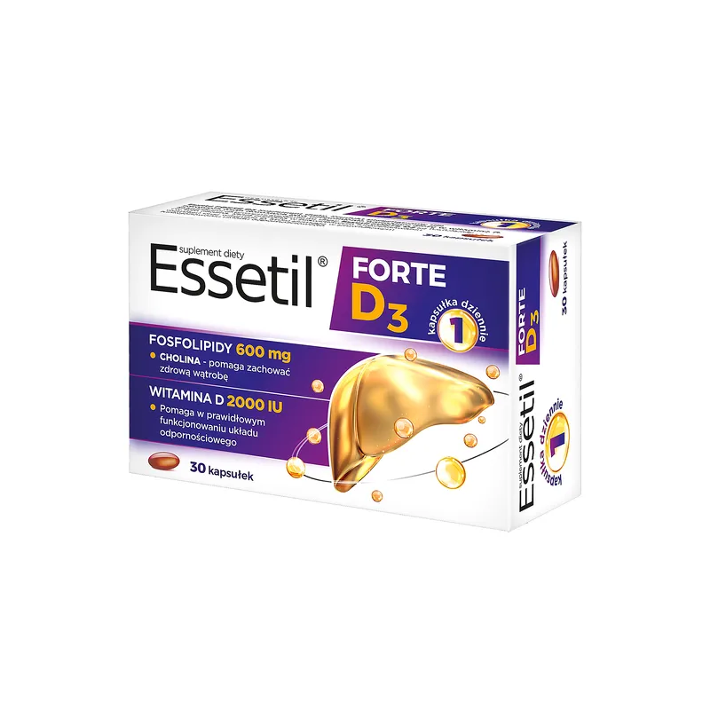 Essetil Forte D3 30 kapsułek