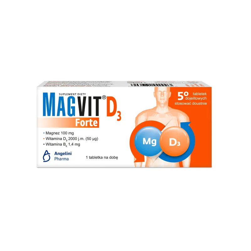 Magvit Forte D3 50 tabletek