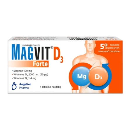 Magvit Forte D3 50 tabletek