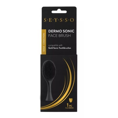 Seysso Końcówka do oczyszczania twarzy Dermo Sonic Face Brush Gold Collection 1 sztuka