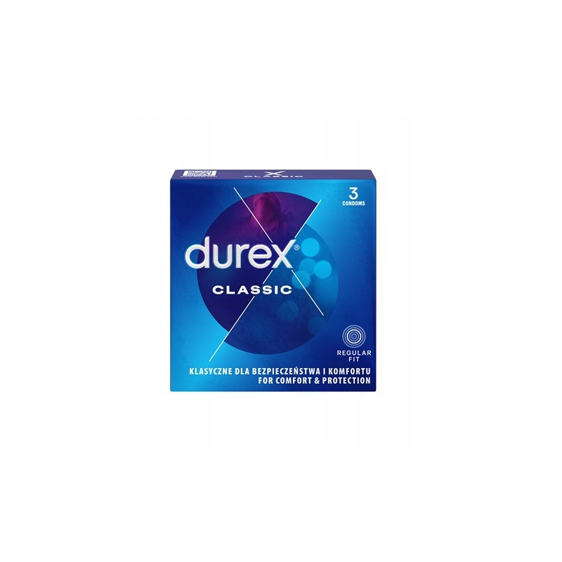 DUREX Classic prezerwatywy x 3 szt.