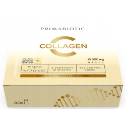 Primabiotic Collagen Gold 30 sztuk x 30ml + Primabiotic Collagen 15 sztuk x 30ml + Primabiotic Dla figury 60 kapsułek