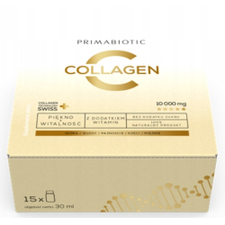 Primabiotic Collagen Gold 30 sztuk x 30ml + Primabiotic Collagen 15 sztuk x 30ml + Primabiotic Dla figury 60 kapsułek