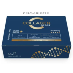 Primabiotic Collagen Sport 30 sztuk x30ml + Primabiotic Collagen 15 sztuk x 30ml +Primabiotic Na kontrolę masy ciała 60 kapsułek