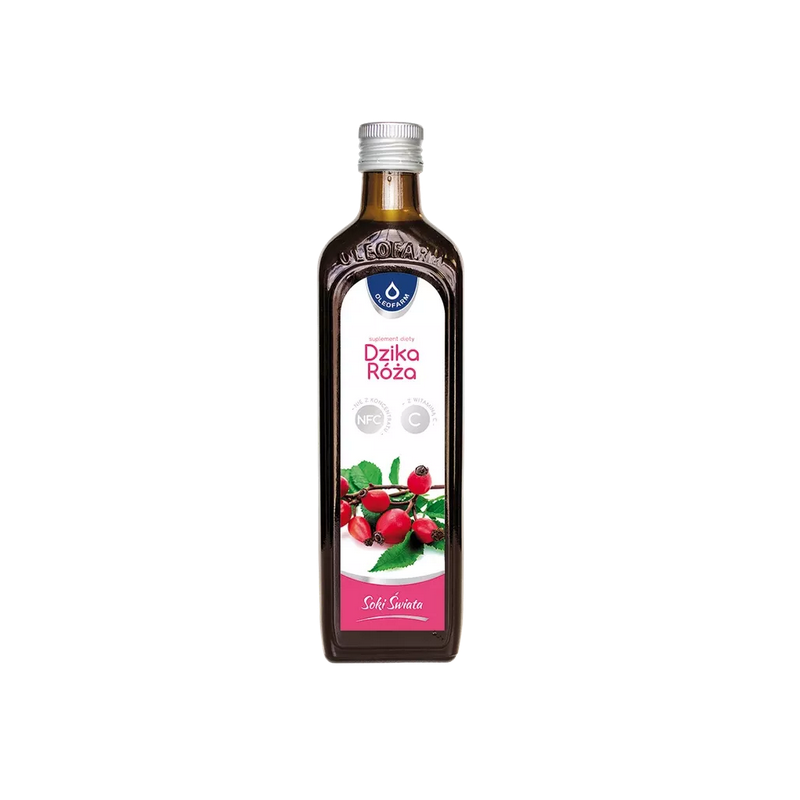 Oleofarm Sok Dzika róża z witaminą C 490 ml