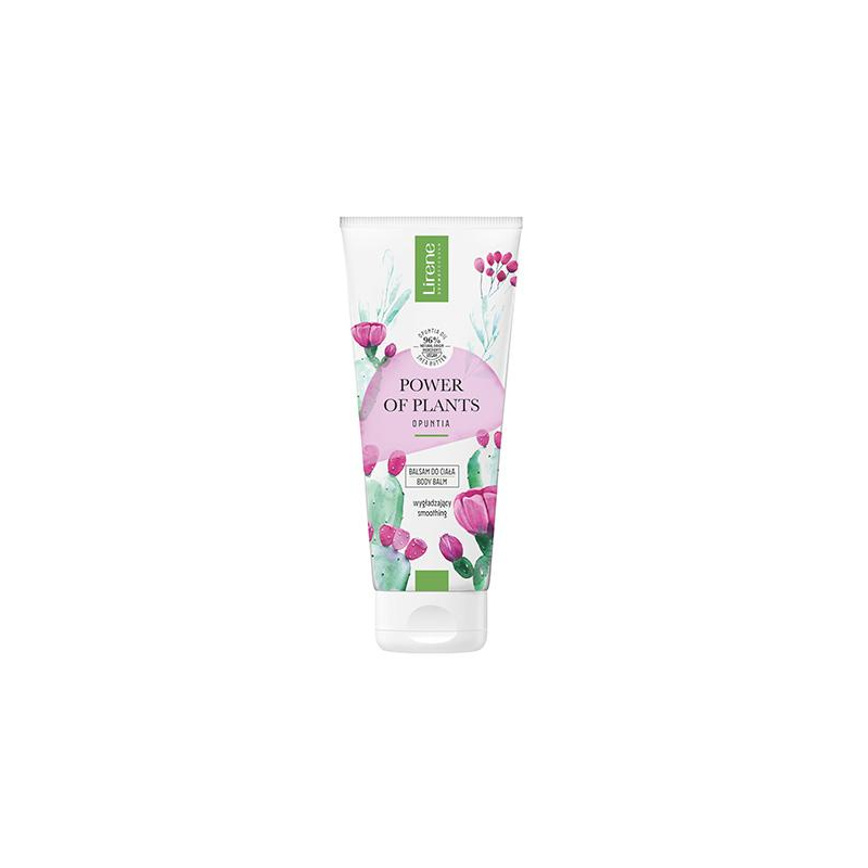 Lirene POWER OF PLANTS Balsam wygładzający do ciała OPUNCJA 200ml