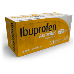 Ibuprofen Aurovitas 200mg 50 tabletek