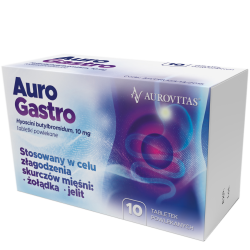 AuroGastro 10mg 10 tabletek