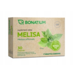 Bonatium Melisa 30 tabletek, Data ważności: 31.08.2024r.