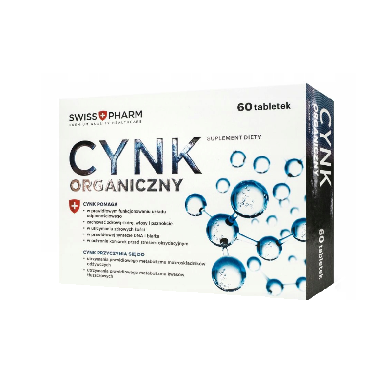 Cynk Organiczny 60 tabletek