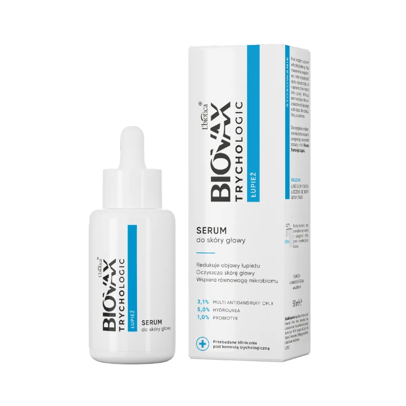 Biovax Trycholgic Łupież Serum do skóry głowy 50ml