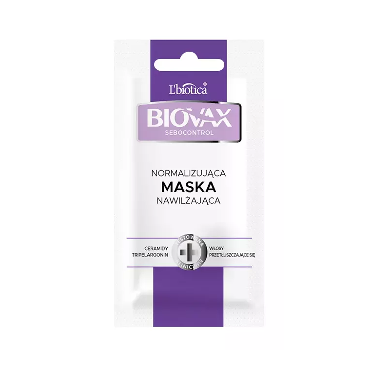 Biovax Sebocontrol normalizująca maska nawilżająca 20 ml