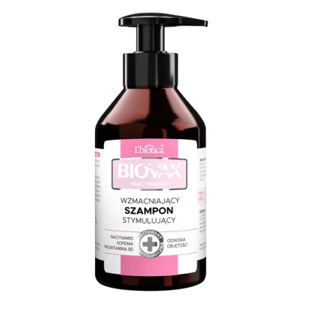 Biovax Niacynamid wzmacniający szampon stymulujący 200 ml