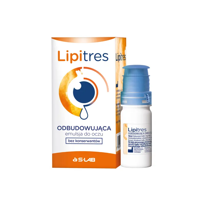 Lipitres odbudowująca emulsja do oczu 10 ml