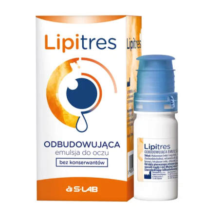 Lipitres odbudowująca emulsja do oczu 10 ml