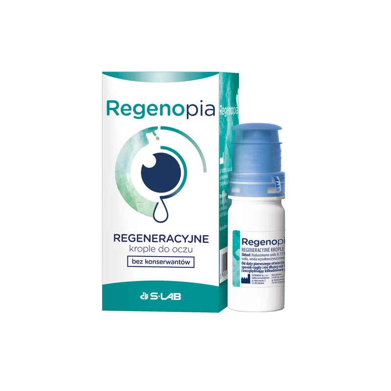 Regenopia regenerujące krople do oczu bez konserwantów 10 ml