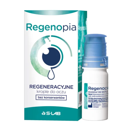 Regenopia regenerujące krople do oczu bez konserwantów 10 ml