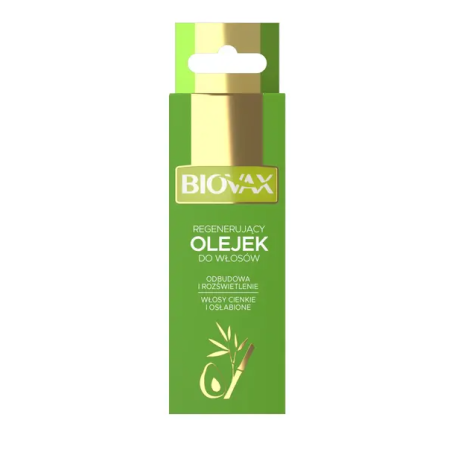 Biovax Olejek regenerujący do włosów Bambus&Avocado 15ml